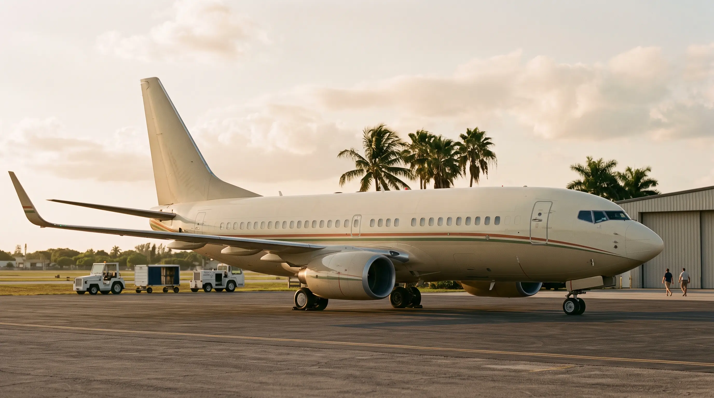 Boeing BBJ Charter a Boeing BBJ from Miami to New York