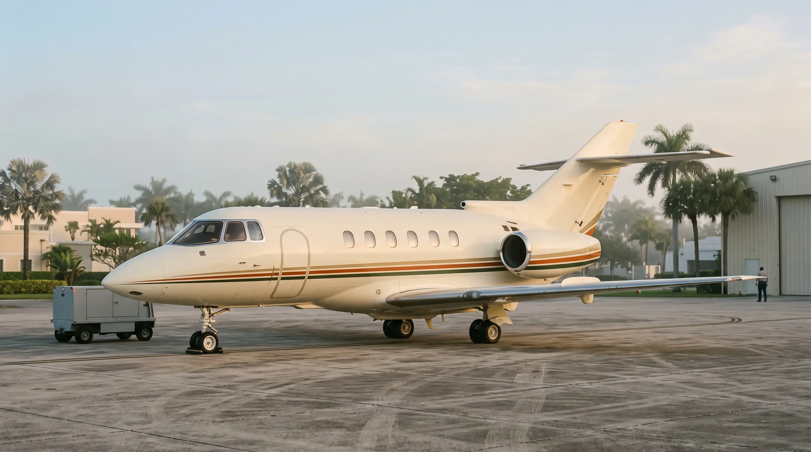 Hawker 800XP Charter from Miami to New York