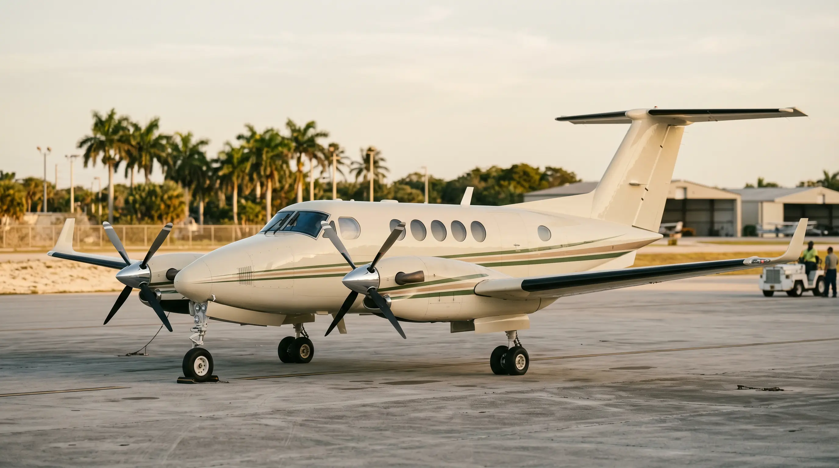 King Air 260 Charter a King Air 260 from Miami to New York