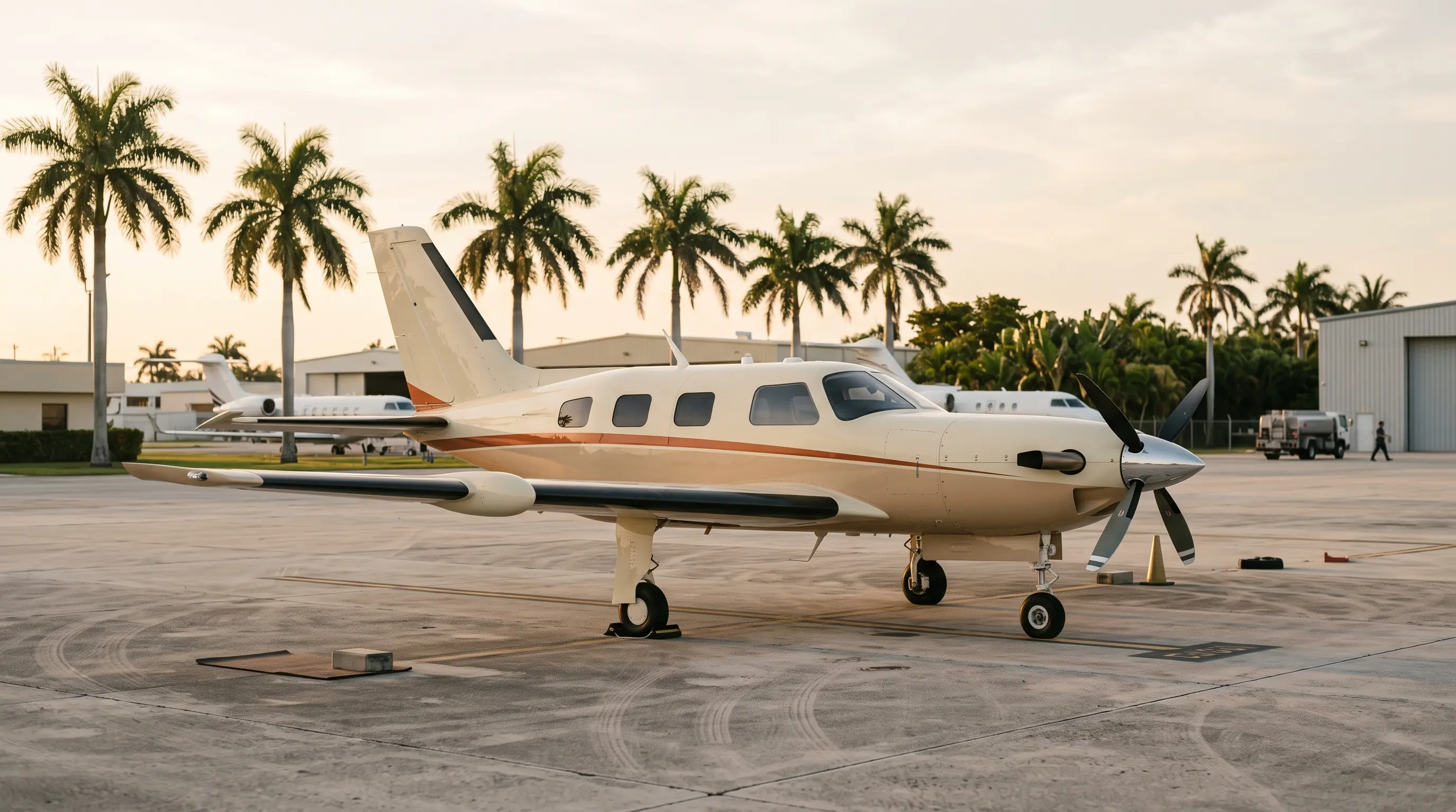 M600/SLS Piper M600/SLS Charter from Miami to New York