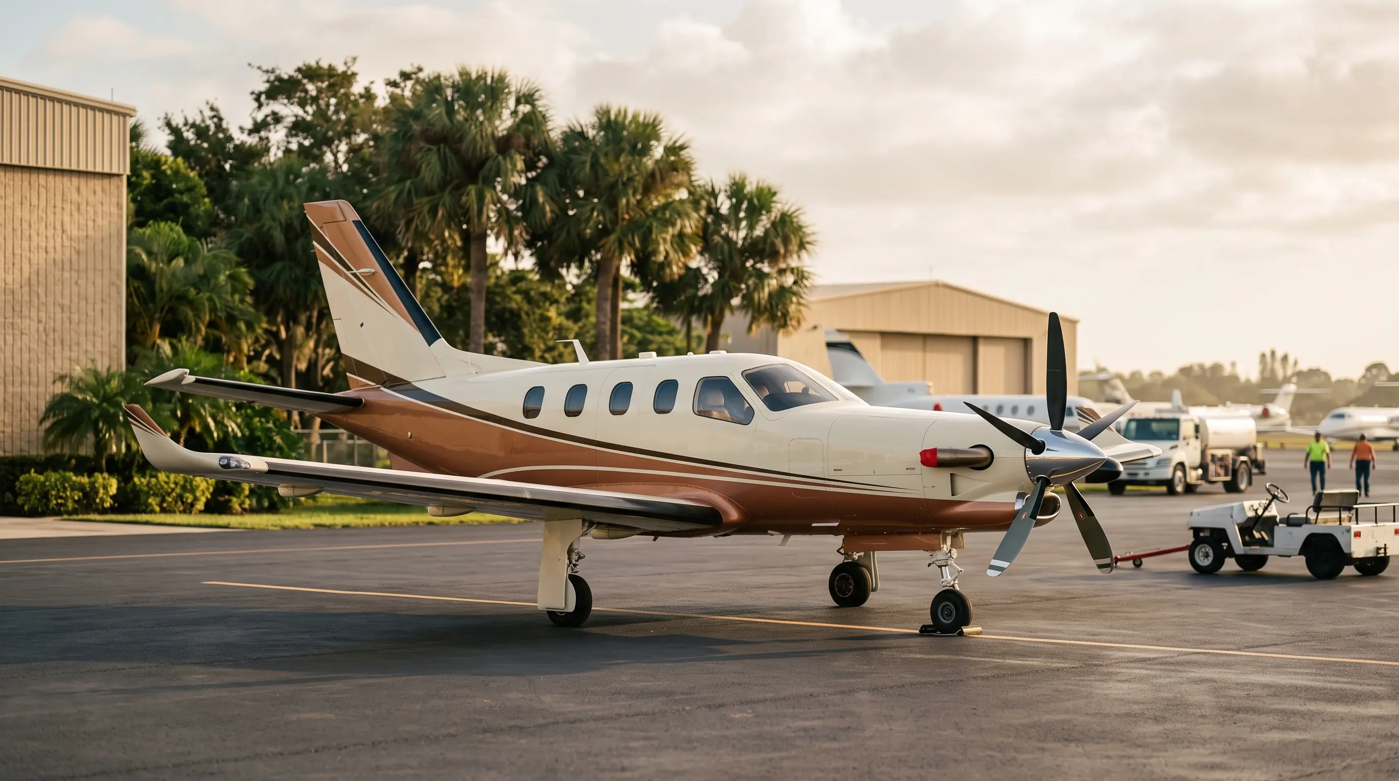 TBM 960 Daher TBM 960 Charter: Miami to New York